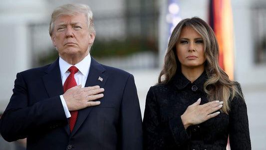 President Trump Flies Again to Recovering Wife Melania’s Side