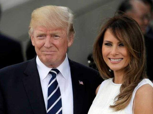 President Trump Praises Melania Trump As His "Rock"