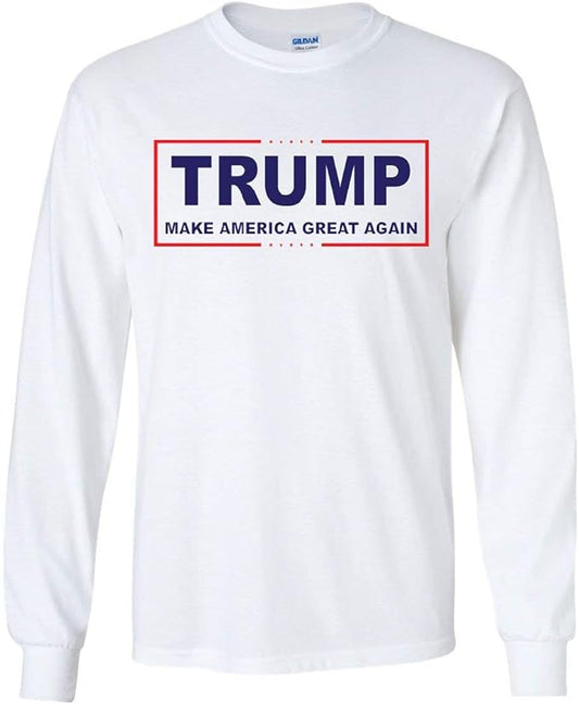 Trump Make America Great Again Long Sleeve T-Shirt MAGA 2024 USA President Tee