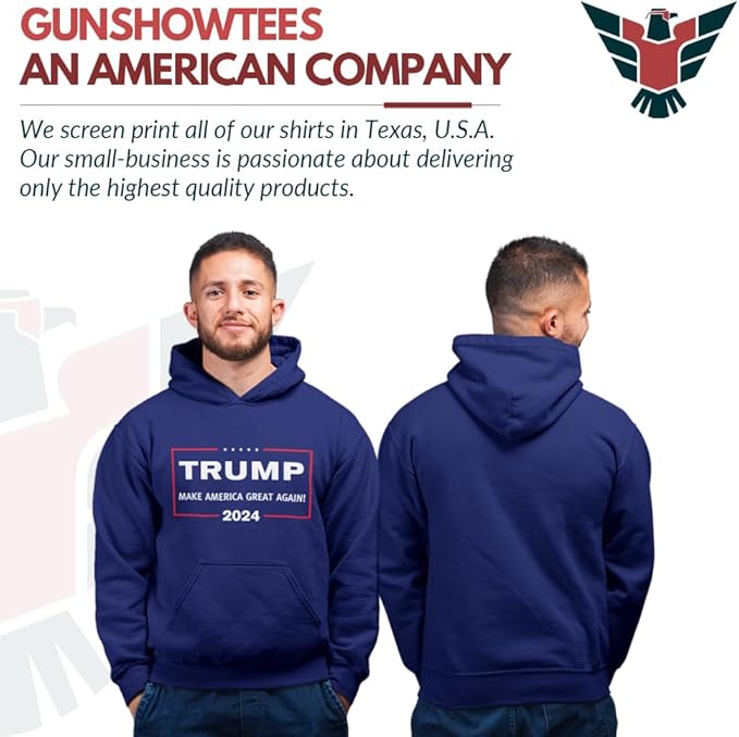 GunShowTees Make America Great Again Trump 2024 MAGA Shirt