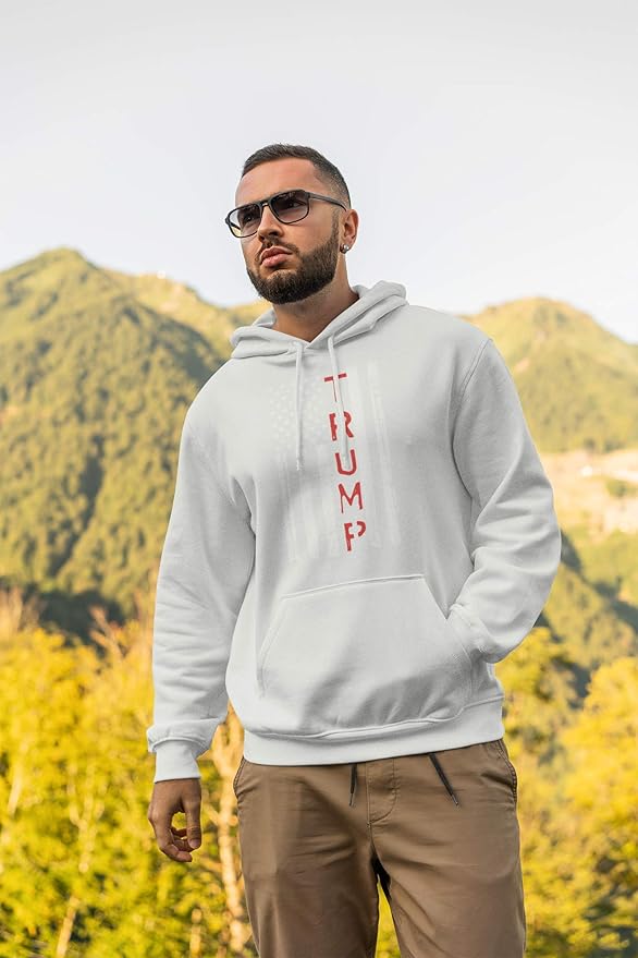 Go All Out Trump 2024 Re-elect Donald Trump Mens Women Sweatshirt Hoodie