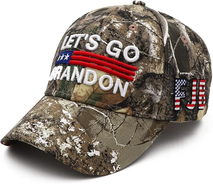 Let's Go Brandon Hat Funny FJB Joe Biden Adjustable Baseball Cap Lets Go Bandon Hat Gifts for Men Women