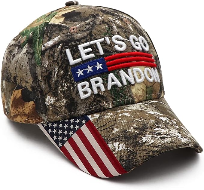 Let's Go Brandon Hat Funny FJB Joe Biden Adjustable Baseball Cap Lets Go Bandon Hat Gifts for Men Women