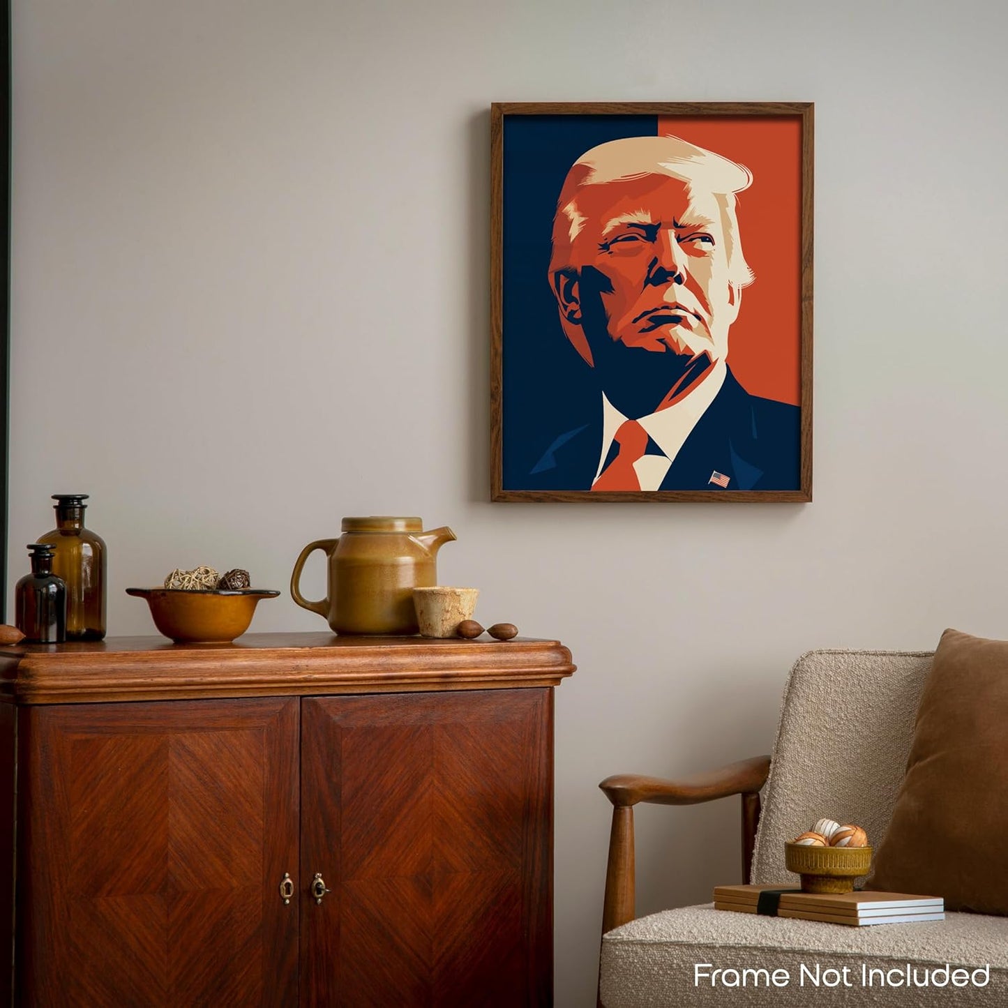 Donald Trump Poster Picture (11" x 14")(No Frame)