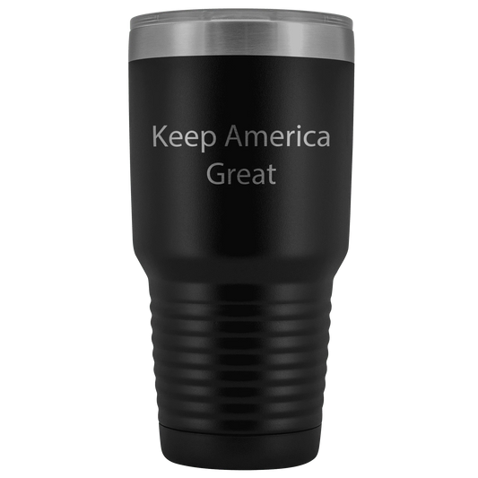 Keep America Great Trump Insulated Drink Tumbler Stainless Steel MAGA Travel Beverage Mug Bottle 30 oz