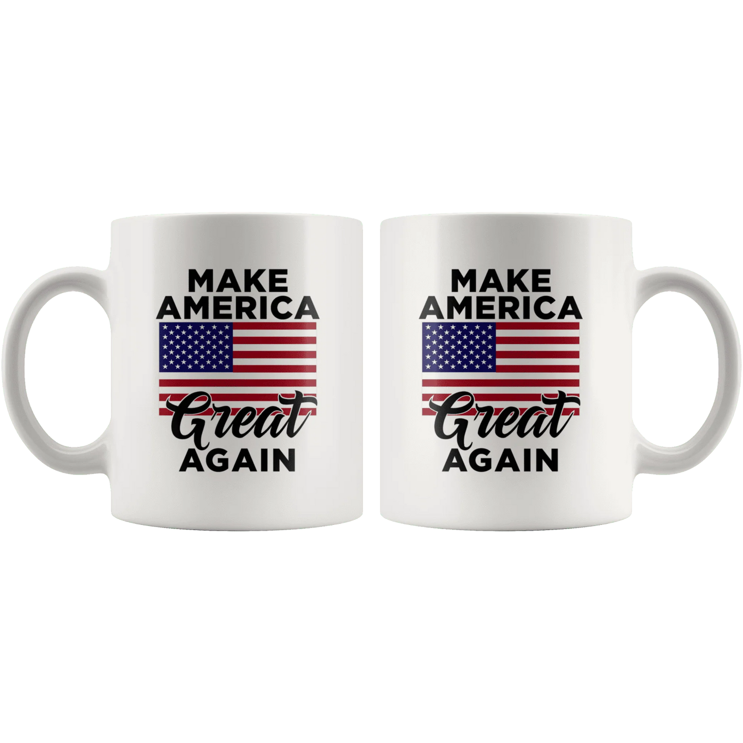 Make America Great Again MAGA USA Flag Trump Mug