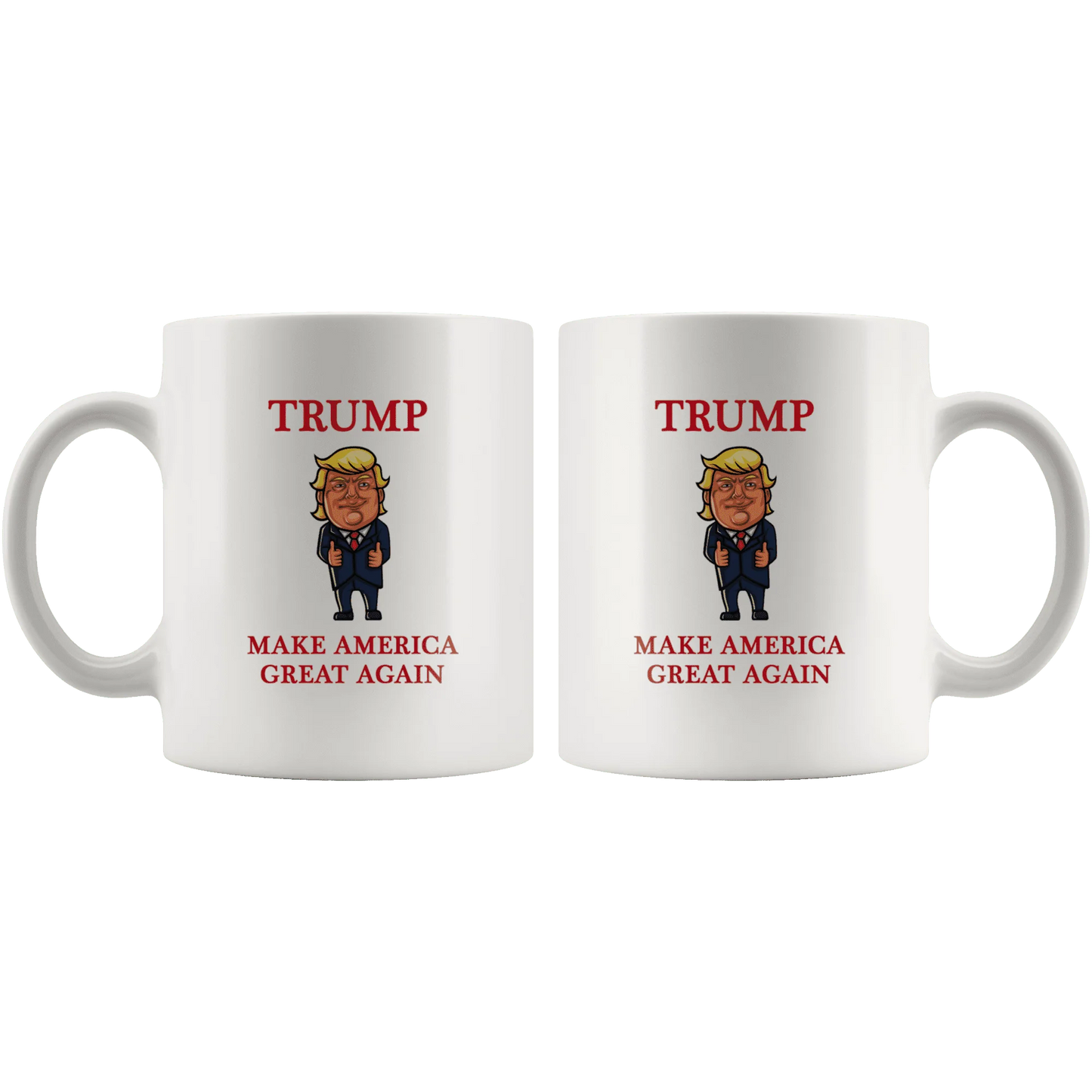 Trump Thumbs Up Make America Great Again MAGA Mug