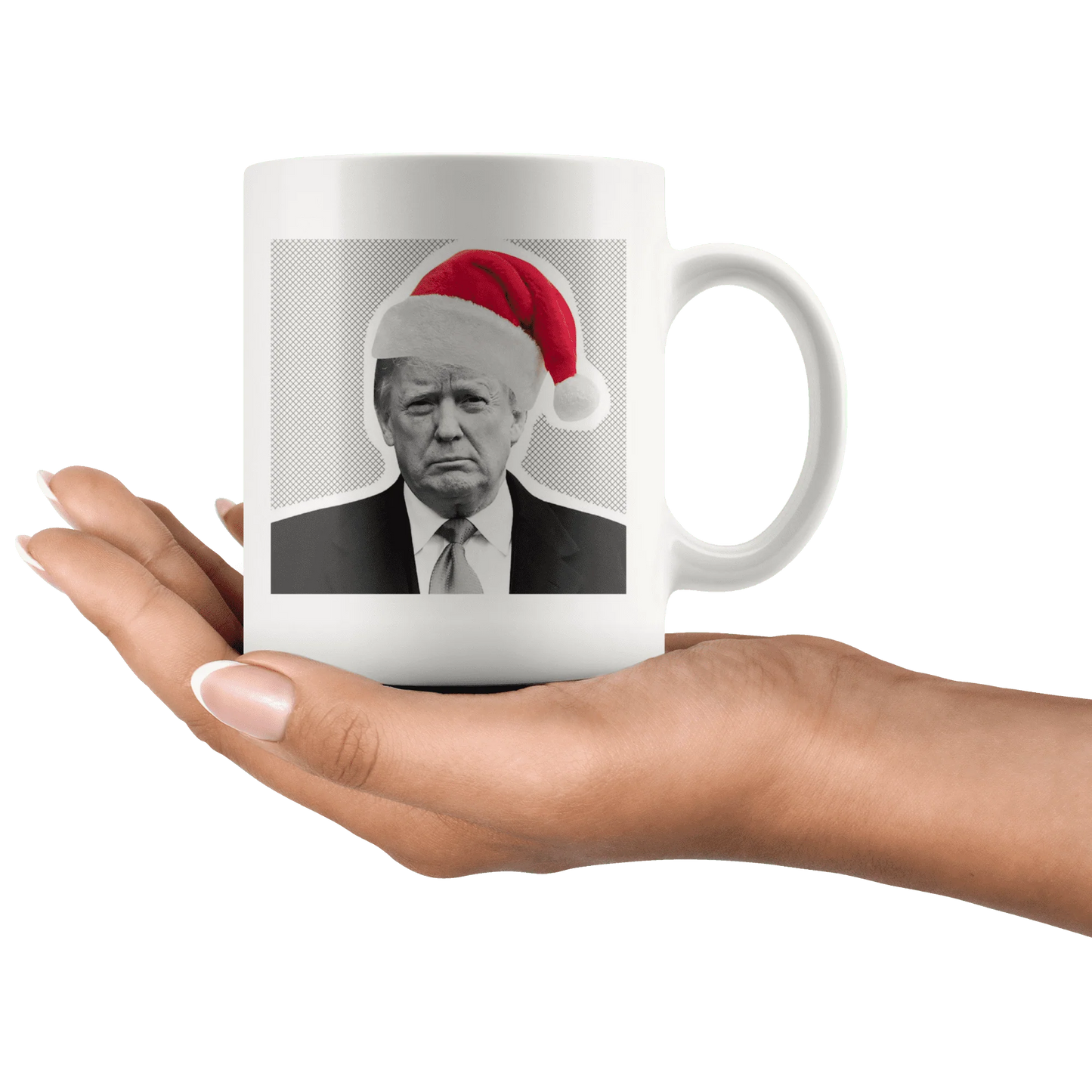 Donald Trump Merry Christmas Santa MAGA Mug