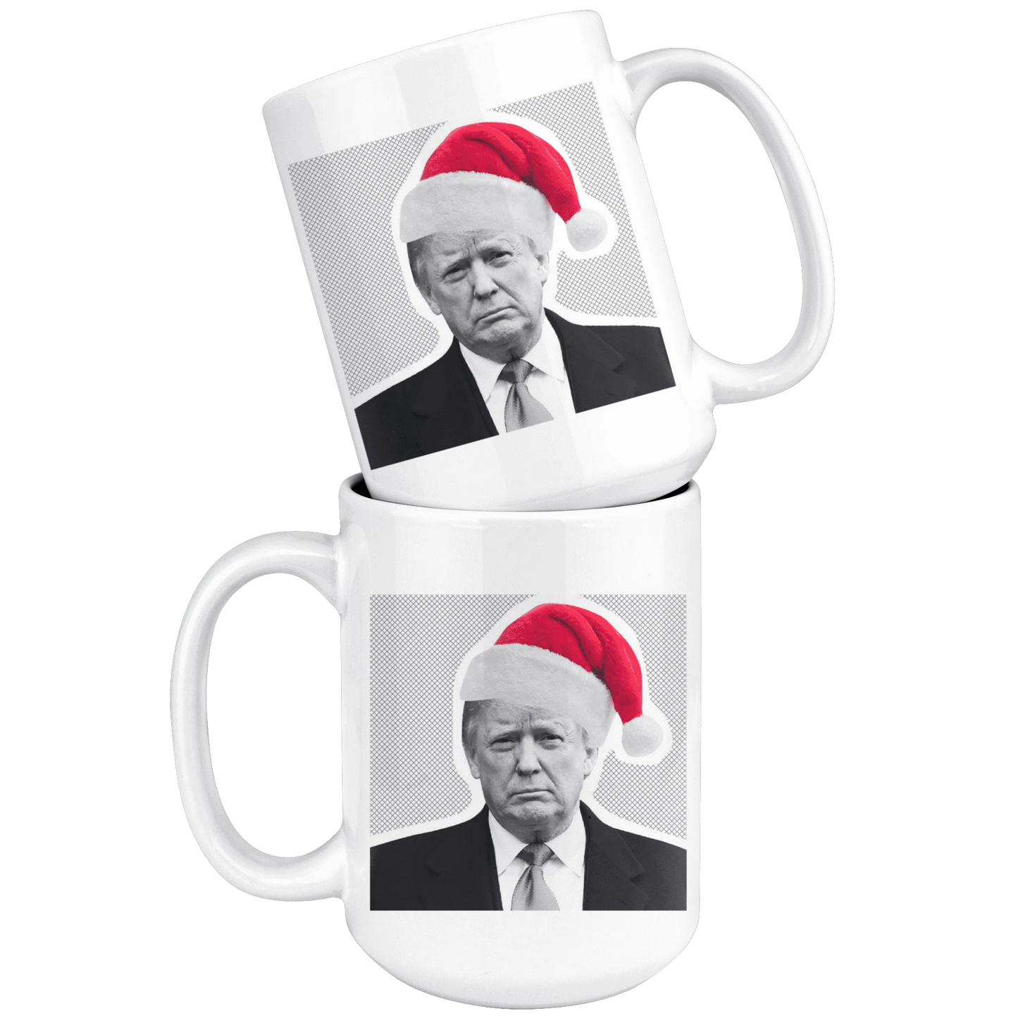 Donald Trump Merry Christmas Santa MAGA Mug