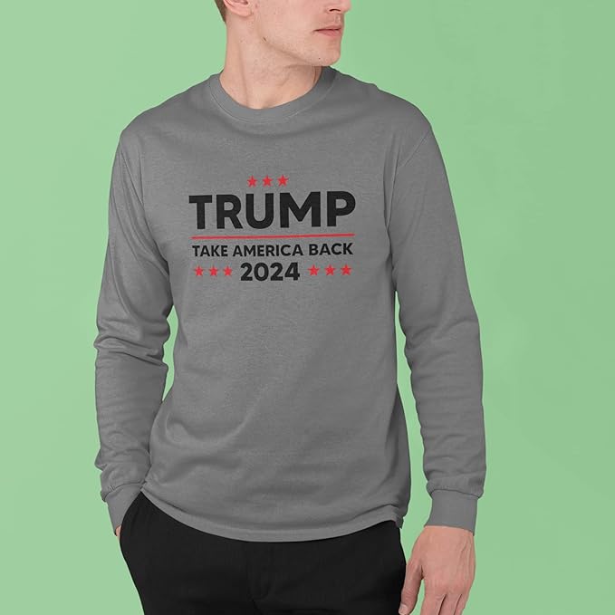 Donald Trump 2024 Take Back America Graphic T-Shirt, Trump America Shirt