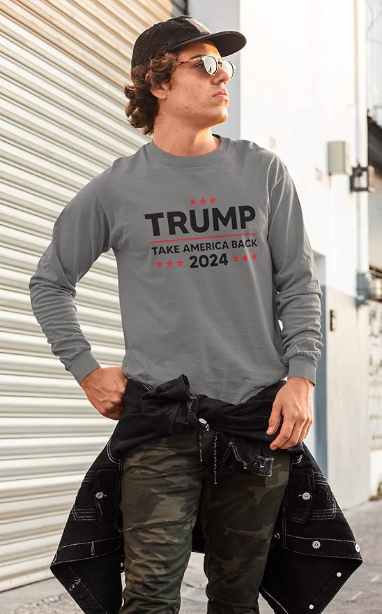 Donald Trump 2024 Take Back America Graphic T-Shirt, Trump America Shirt