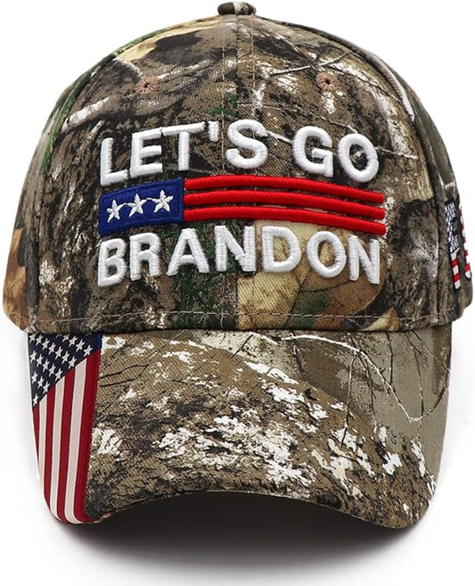 Let's Go Brandon Hat Funny FJB Joe Biden Adjustable Baseball Cap Lets Go Bandon Hat Gifts for Men Women