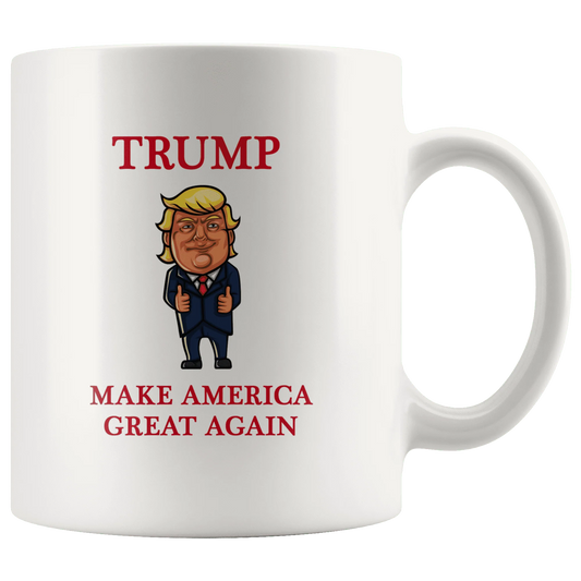 Trump Thumbs Up Make America Great Again MAGA Mug