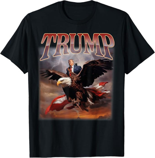 Donald Trump Eagle USA President 2024 Take America Back MAGA T-Shirtv (Men)