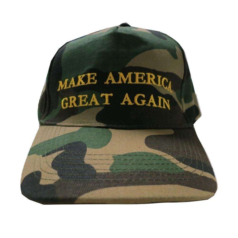MAGA Make America Great Again Donald Trump USA Flag Baseball Cap Hat Military CAMO