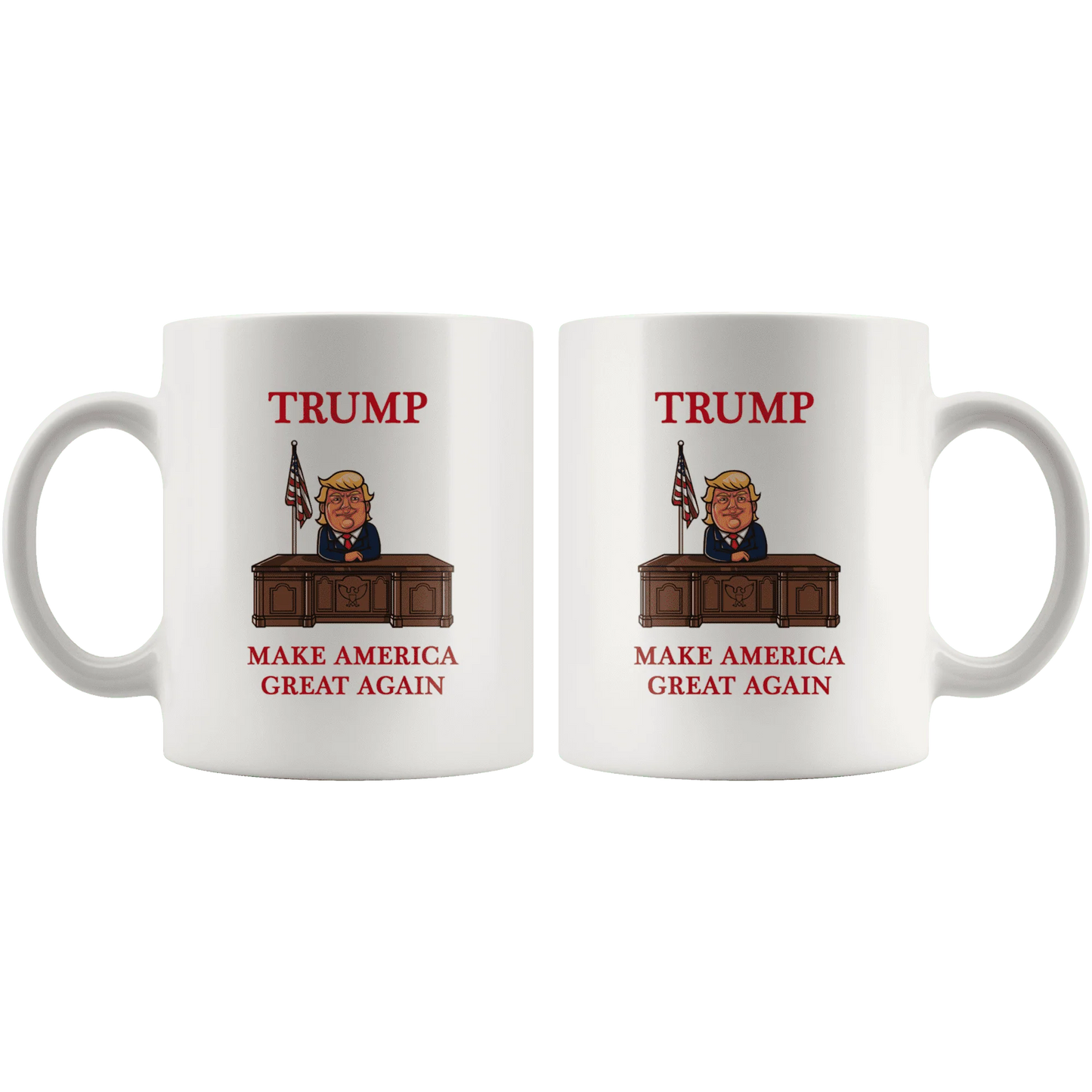 Trump Desk Make America Great Again MAGA Mug