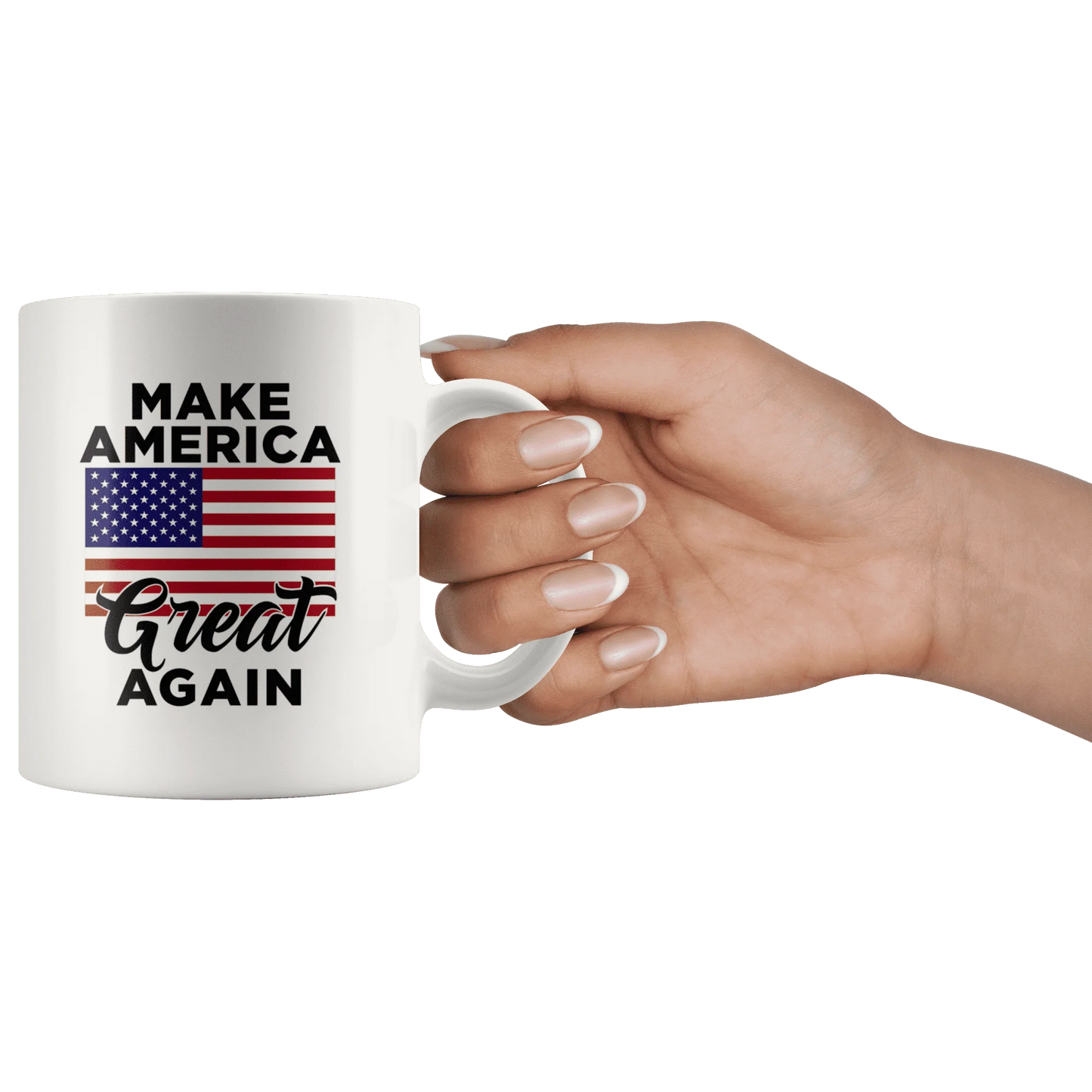 Make America Great Again MAGA USA Flag Trump Mug