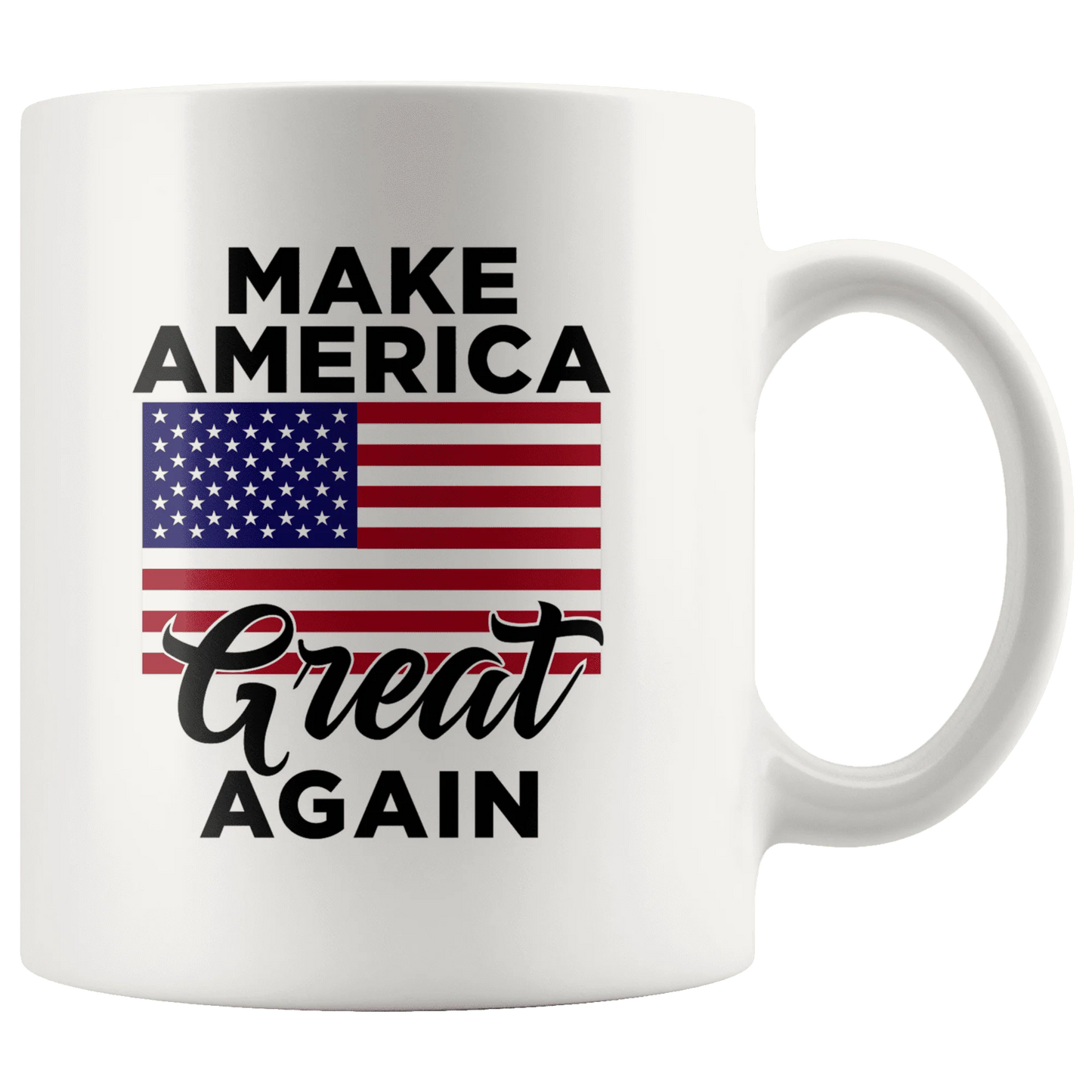 Make America Great Again MAGA USA Flag Trump Mug