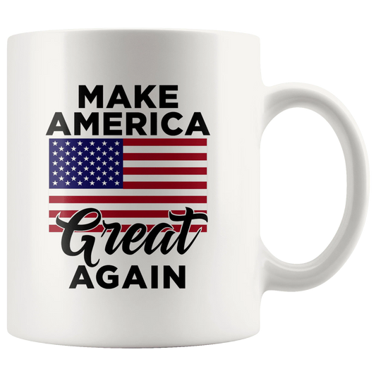 Make America Great Again MAGA USA Flag Trump Mug
