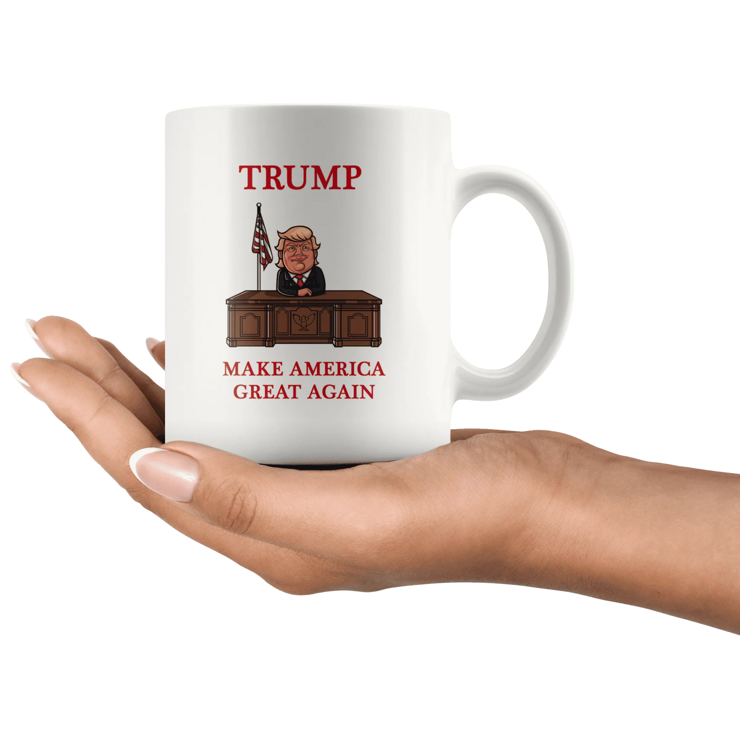 Trump Desk Make America Great Again MAGA Mug