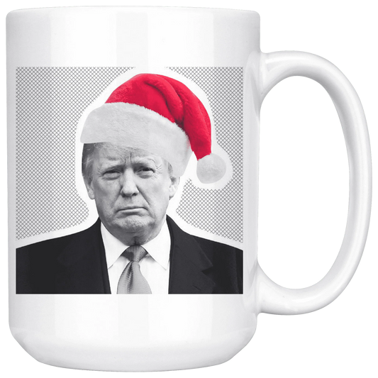 Donald Trump Merry Christmas Santa MAGA Mug