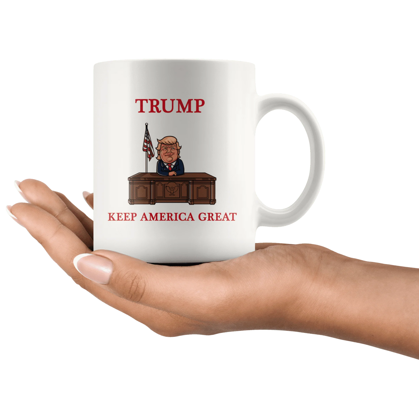 Trump Desk Keep America Great MAGA Mug