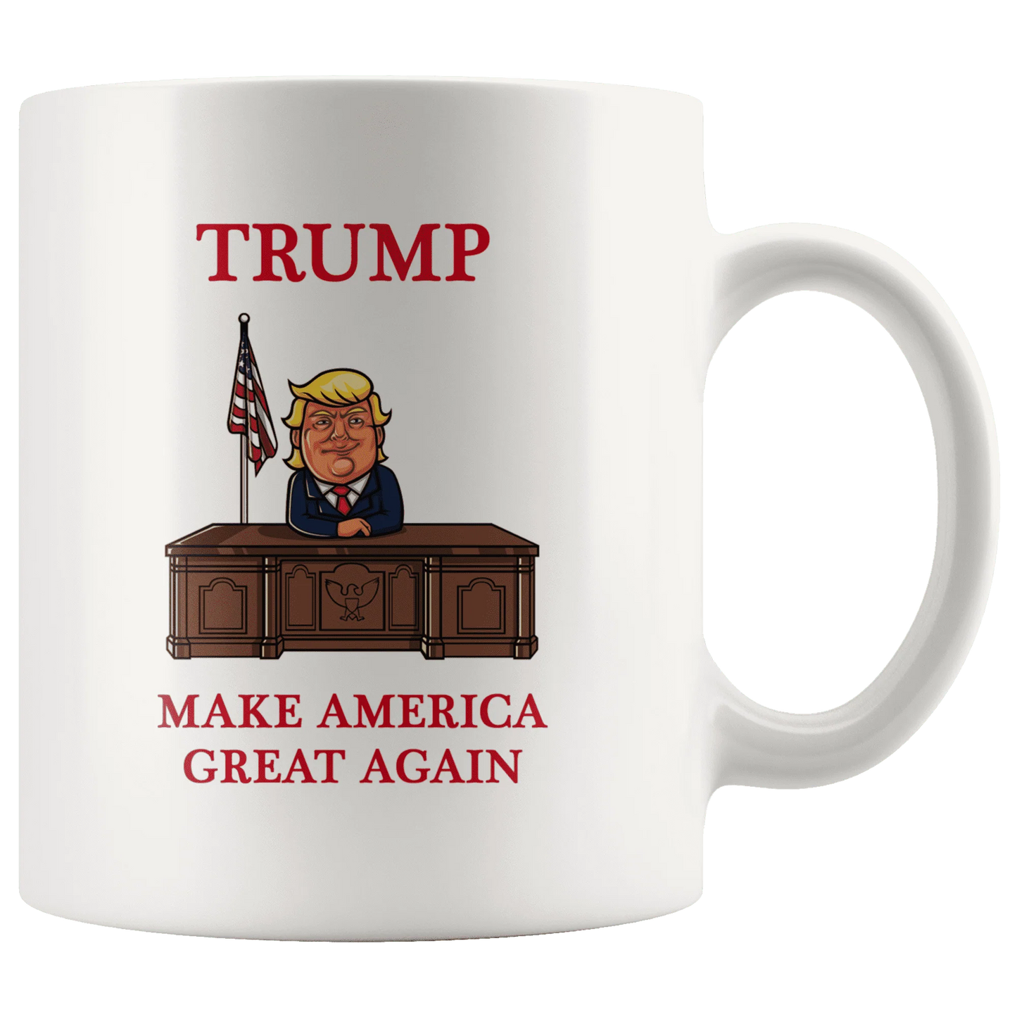 Trump Desk Make America Great Again MAGA Mug