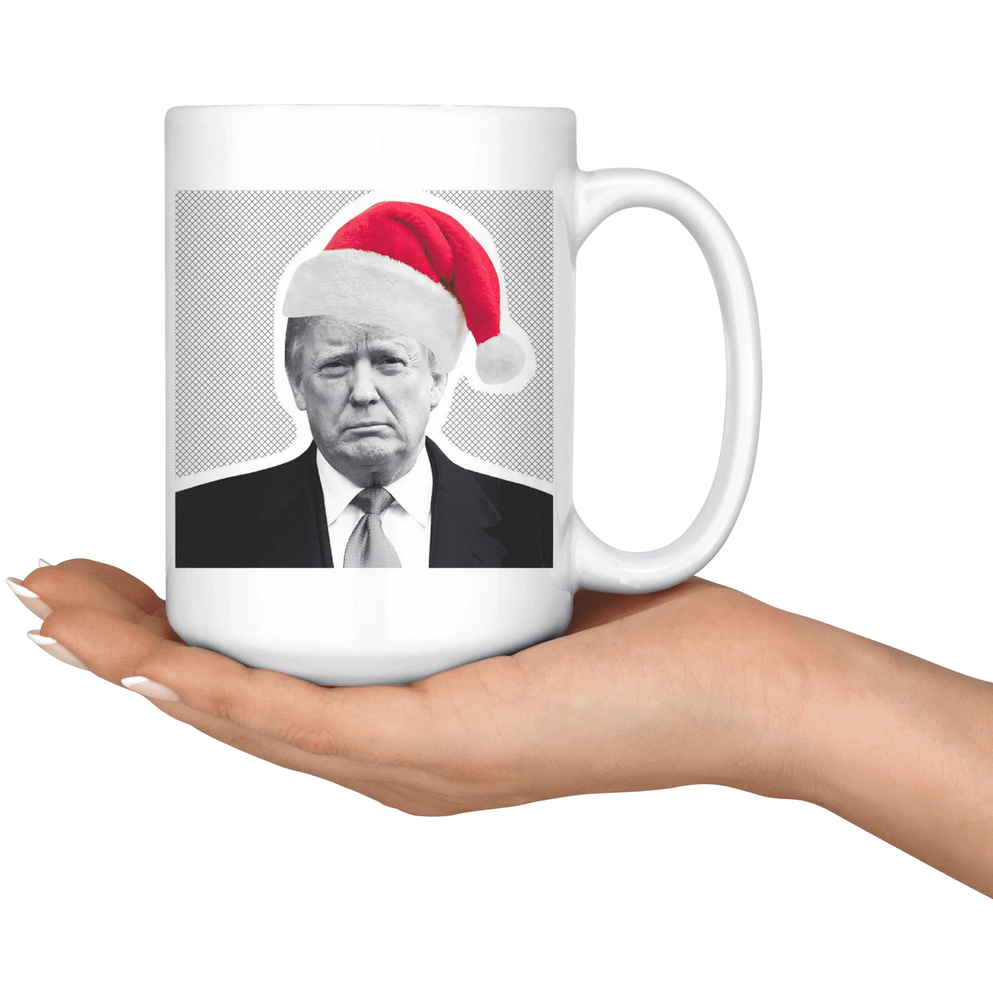 Donald Trump Merry Christmas Santa MAGA Mug