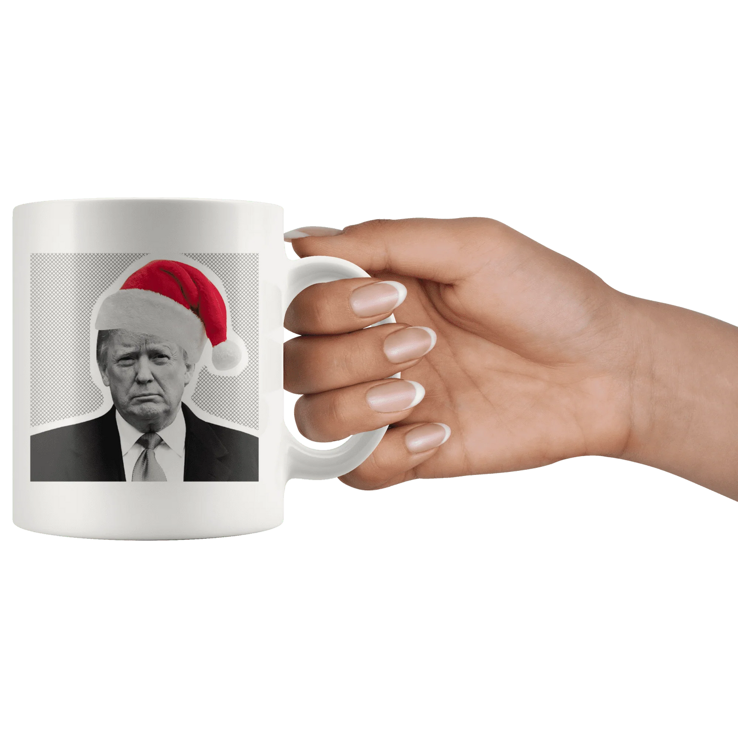 Donald Trump Merry Christmas Santa MAGA Mug