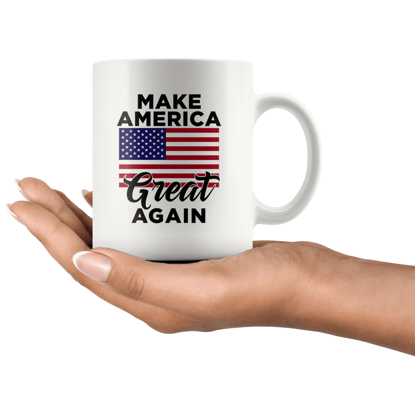 Make America Great Again MAGA USA Flag Trump Mug