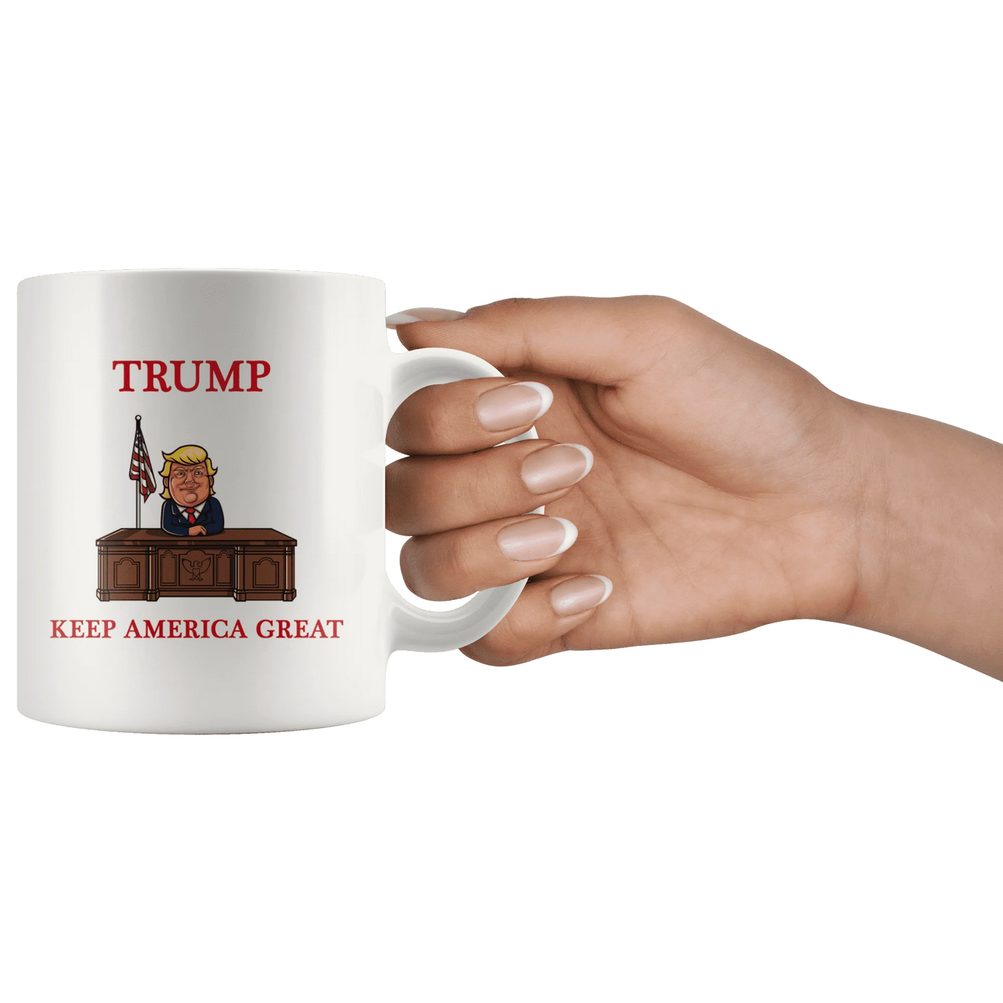 Trump Desk Keep America Great MAGA Mug