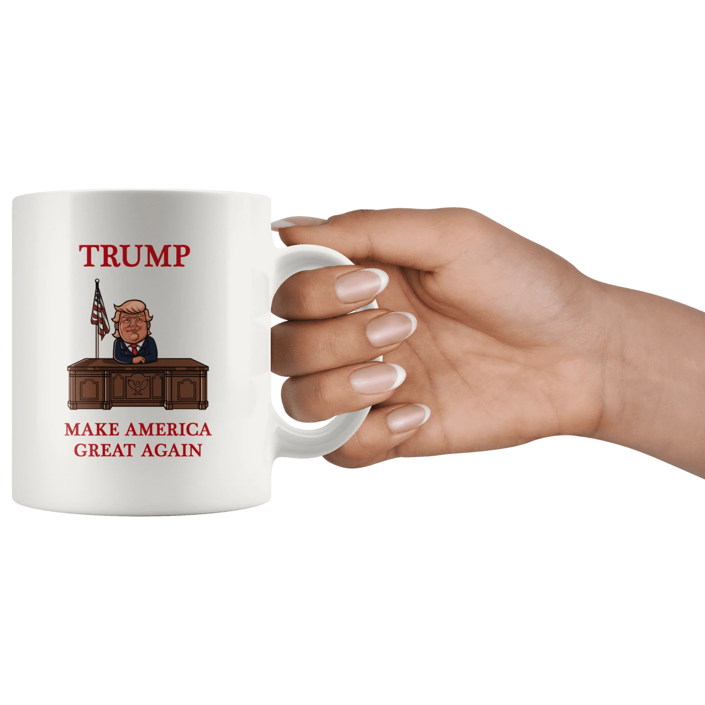 Trump Desk Make America Great Again MAGA Mug